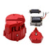 Top Street Performance JM6991R HEI Distributor Super Cap Tune Up Kit; 8 Cylinder Male; Red - Truck Part Superstore