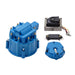 Top Street Performance JM6992BL HEI Distributor Standard Cap Tune Up Kit; 8 Cylinder Male; Blue - Truck Part Superstore