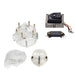 Top Street Performance JM6993CL HEI Distributor Super Cap Tune Up Kit; 6 Cylinder Male; Clear - Truck Part Superstore
