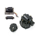 Top Street Performance JM6994BK HEI Distributor Standard Cap Tune Up Kit; 6 Cylinder Male; Black - Truck Part Superstore