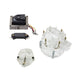 Top Street Performance JM6994CL HEI Distributor Standard Cap Tune Up Kit; 6 Cylinder Male; Clear - Truck Part Superstore
