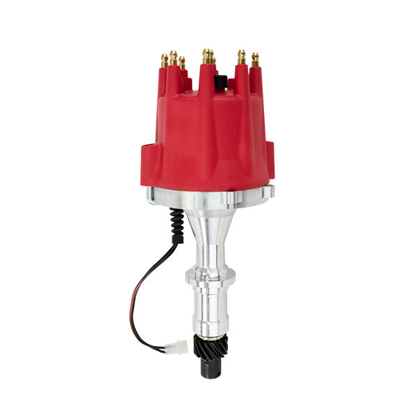 Top Street Performance JM7604R Pro Series Pro Billet Distributor; Pontiac (389;326;400;301;421;428;455); Red - Truck Part Superstore