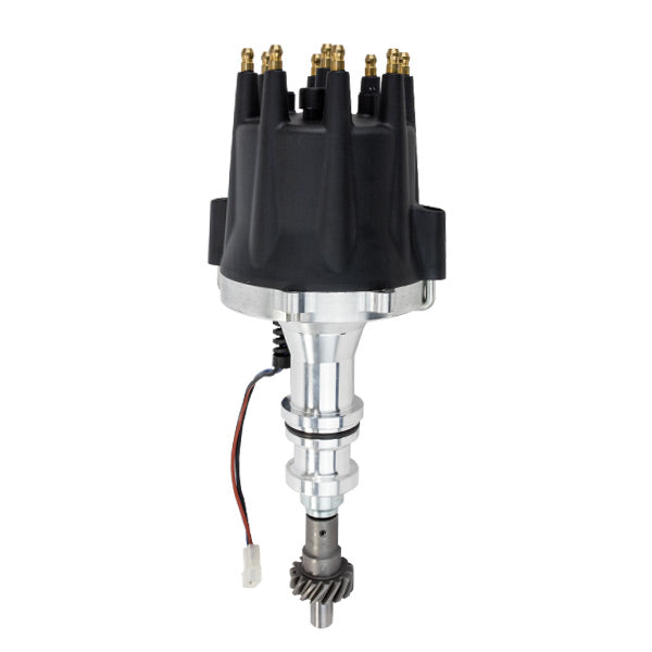 Top Street Performance JM7606BK Pro Series Pro Billet Distributor; Ford BB (370-460);351C;400;351M V8; Black - Truck Part Superstore