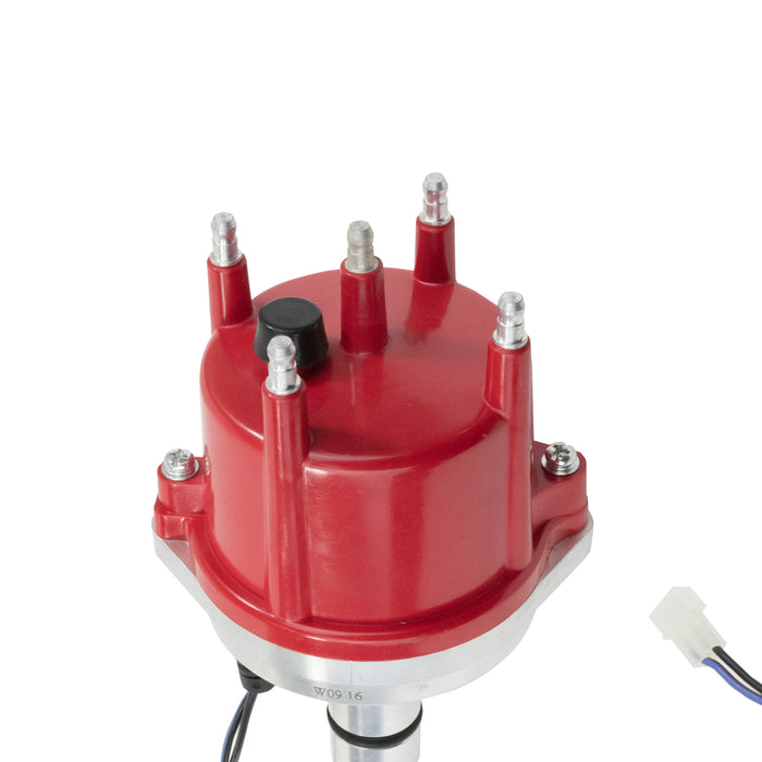 Top Street Performance JM7650R Pro Series Pro Billet Distributor; Volkswagen 4-Cylinder Air-Cooled; Red - Truck Part Superstore