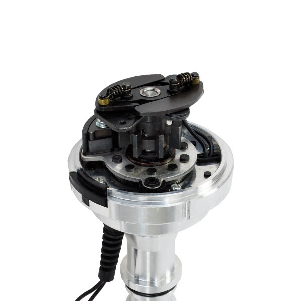 Top Street Performance JM7610R Ford Small Block 351W V8 Pro Series Pro Billet Distributor with Red Cap - Truck Part Superstore