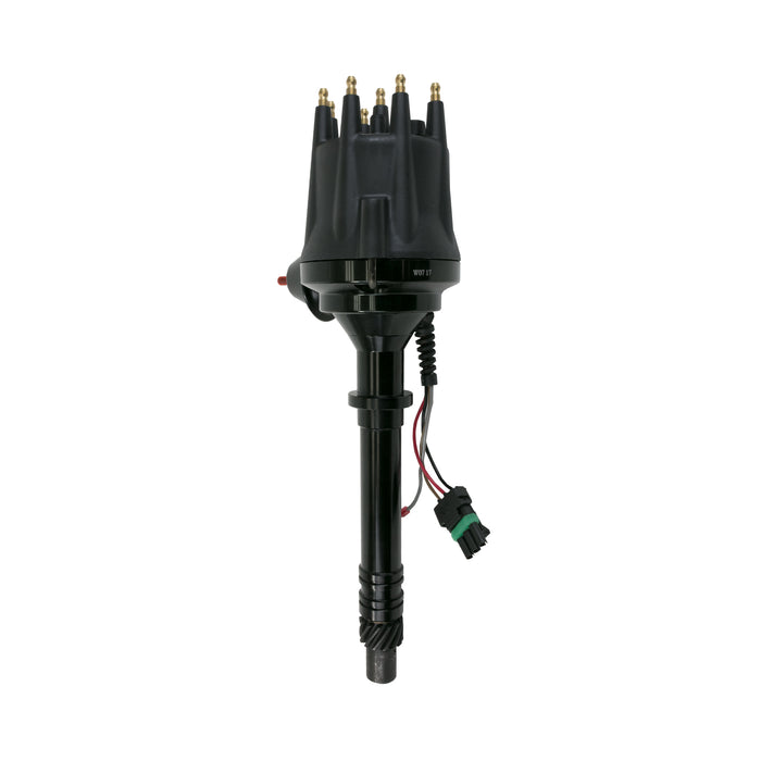 Top Street Performance JM7701-2ABK Pro Series Ready to Run Distributor; Chevy SB/BB Mark IV V8 Fix. Clr; All Black - Truck Part Superstore