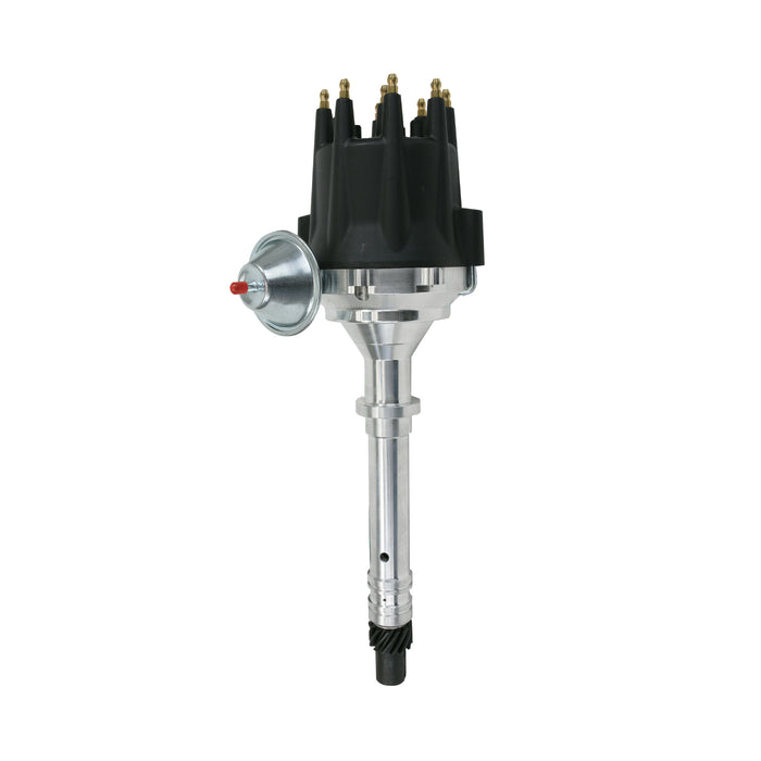 Top Street Performance JM7701-2BK Pro Series Ready to Run Distributor; Chevy SB/BB Mark IV V8 Fixed Collar; Black - Truck Part Superstore