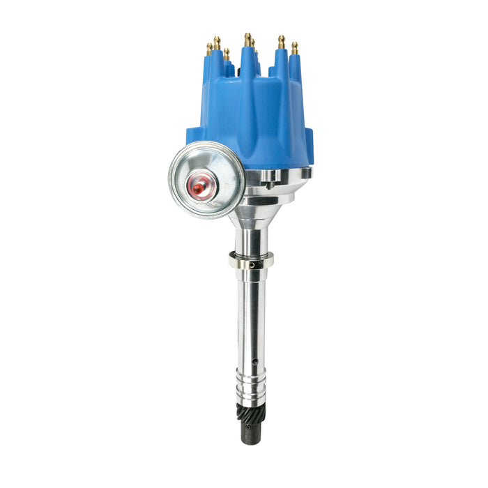 Top Street Performance JM7701BL Pro Series Ready to Run Distributor; Chevy SB & BB Gen 2 Mark IV V8; Blue - Truck Part Superstore