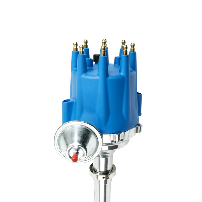 Top Street Performance JM7701BL Pro Series Ready to Run Distributor; Chevy SB & BB Gen 2 Mark IV V8; Blue - Truck Part Superstore