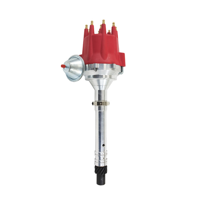 Top Street Performance JM7701R Pro Series Ready to Run Distributor; Chevy SB & BB Gen 2 Mark IV V8; Red - Truck Part Superstore