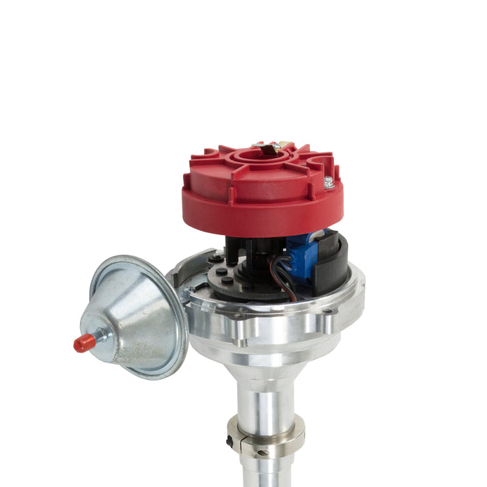 Top Street Performance JM7701R Pro Series Ready to Run Distributor; Chevy SB & BB Gen 2 Mark IV V8; Red - Truck Part Superstore