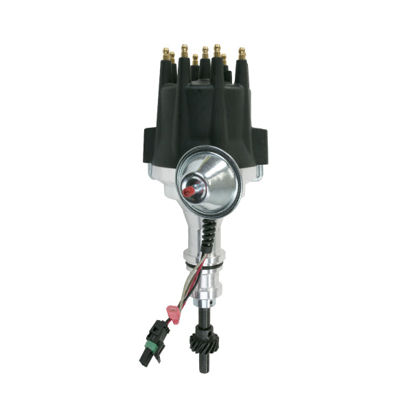 Top Street Performance JM7702BK Ford Small Block V8 (221-302) Pro Series Ready to Run Distributor with Black Cap - Truck Part Superstore
