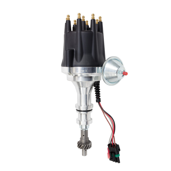 Top Street Performance JM7706BK Pro Series Ready to Run Distributor; Ford BB (370-460);351C;400;351M V8; Black - Truck Part Superstore