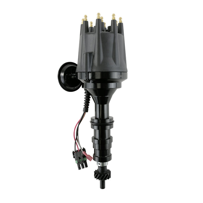 Top Street Performance JM7708ABK Pro Series Ready to Run Distributor; Ford FE (330-428) Cars/Lt Trucks All Black - Truck Part Superstore
