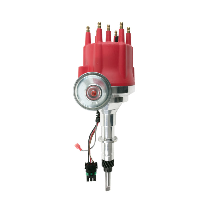 Top Street Performance JM7723R Pro Series Ready to Run Distributor; Chevy L6 (194-292); Red - Truck Part Superstore