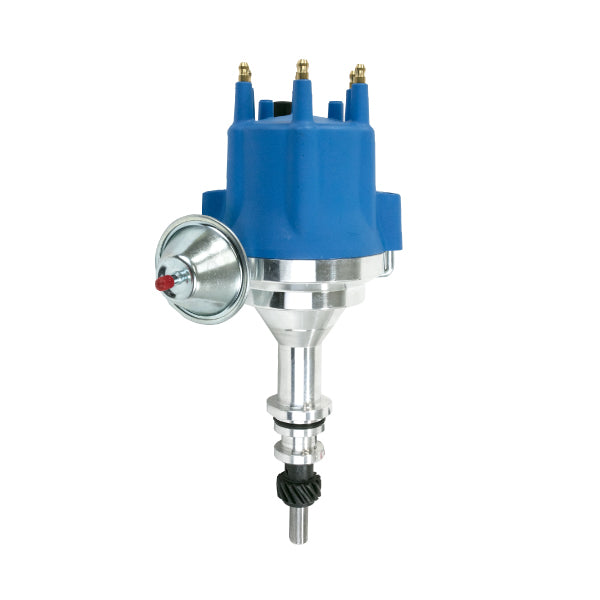 Top Street Performance JM7727BL Pro Series Ready to Run Distributor; Ford L6 Gen 3 (144; 170; 200; 250); Blue - Truck Part Superstore