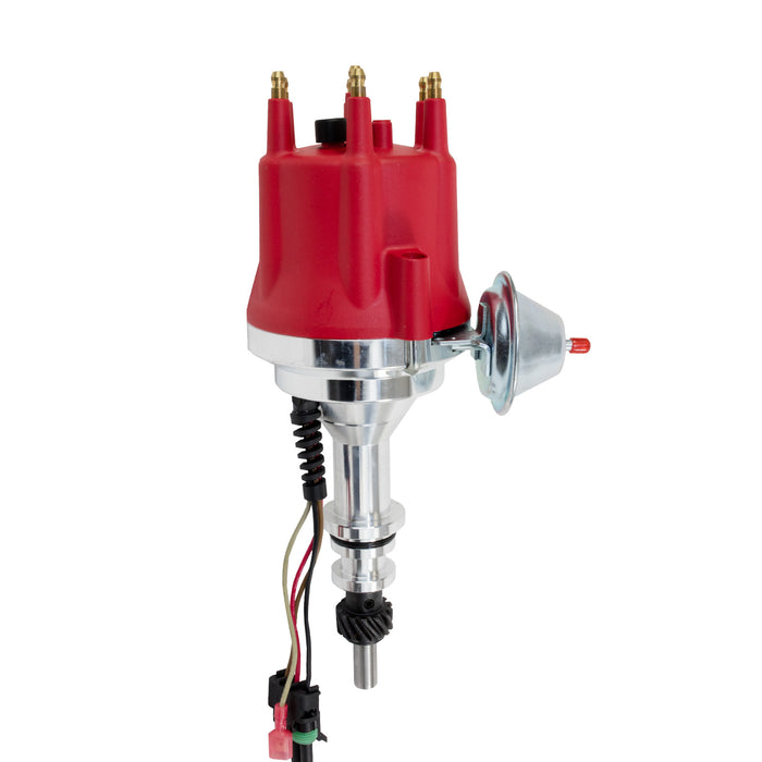 Top Street Performance JM7727R Pro Series Ready to Run Distributor; Ford L6 Gen 3 (144; 170; 200; 250); Red - Truck Part Superstore