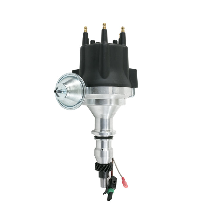 Top Street Performance JM7728BK Ford Inline 6 (240/300) Pro Series Ready to Run Distributor with Black Cap - Truck Part Superstore