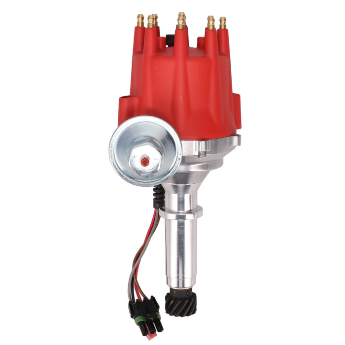 Top Street Performance JM7737R Pro Series Ready to Run Distributor; Holden V8 (253-308); Red - Truck Part Superstore