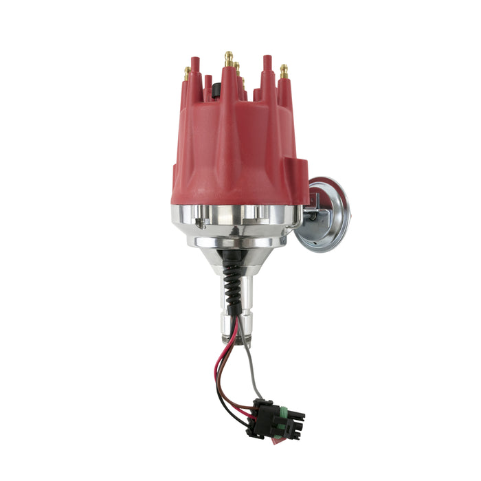 Top Street Performance JM7750R Volkswagen Air-Cooled Flat 4 Pro Series Ready to Run Distributor with Red Cap - Truck Part Superstore