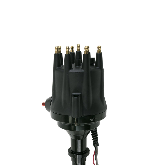 Top Street Performance JM7701-2ABK Pro Series Ready to Run Distributor; Chevy SB/BB Mark IV V8 Fix. Clr; All Black - Truck Part Superstore