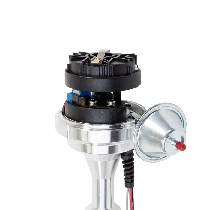 Top Street Performance JM7728BK Ford Inline 6 (240/300) Pro Series Ready to Run Distributor with Black Cap - Truck Part Superstore
