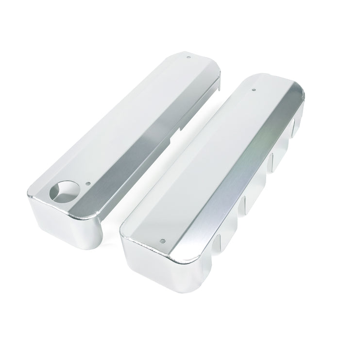 Top Street Performance JM8081-7CA GM LSX V8 (4.8L-5.7L) Clear Anodized Fabricated Aluminum Coil Covers - Truck Part Superstore