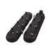 Top Street Performance JM8082-1BK GM LS V8 (4.8L-7.0L) Black Cast Aluminum Valve Covers with Coil Bracket Mounts. - Truck Part Superstore