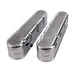 Top Street Performance JM8082-2P Valve Covers; Finned Cast Alum.; with Coil Covers LS; Polished - Truck Part Superstore