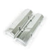 Top Street Performance JM8091-3P Valve Covers; Fab. Alum.; Short Bolt wthout Holes SBC Perim.; Polished - Truck Part Superstore