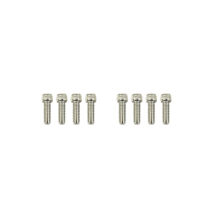Top Street Performance JM8091-8CA Valve Covers; Fab. Alum.; Short Bolt with Holes SBC Perim.; Clear Anodized - Truck Part Superstore