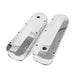Top Street Performance JM8092-7P Valve Covers; Fab. Alum.; Long Bolt with Holes BBC; Polished - Truck Part Superstore