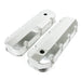 Top Street Performance JM8092-8P Valve Covers; Fab. Alum.; Short Bolt with Holes BBC; Polished - Truck Part Superstore
