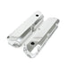 Top Street Performance JM8093-8P Valve Covers; Fab. Alum.; Short Bolt with Holes SBF; Polished - Truck Part Superstore