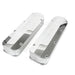 Top Street Performance JM8094-2P Valve Covers; Fab. Alum.; Long Bolt wthout Holes BBF; Polished - Truck Part Superstore