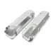 Top Street Performance JM8094-3P Valve Covers; Fab. Alum.; Short Bolt wthout Holes BBF; Polished - Truck Part Superstore