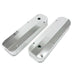 Top Street Performance JM8094-7CA Valve Covers; Fab. Alum.; Long Bolt with Holes BBF; Clear Anodized - Truck Part Superstore