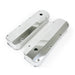 Top Street Performance JM8094-7P Valve Covers; Fab. Alum.; Long Bolt with Holes BBF; Polished - Truck Part Superstore
