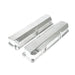 Top Street Performance JM8098-3CA Valve Covers; Fab. Alum.; Short Bolt wthout Holes Ford FE; Clear Anodized - Truck Part Superstore