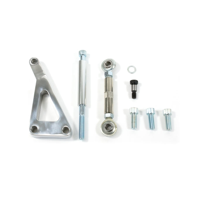 Top Street Performance JM9101P Chevy Small Block Long Water Pump Polished Aluminum 10SI Alternator Bracket - Truck Part Superstore