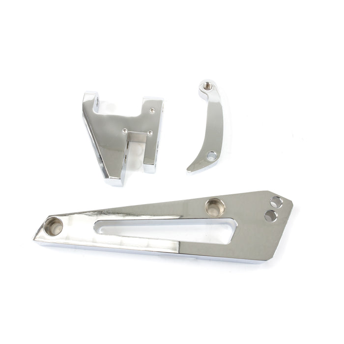 Top Street Performance JM9104C Chevy Big Block Short Water Pump Chrome Aluminum 10SI Alternator Bracket - Truck Part Superstore