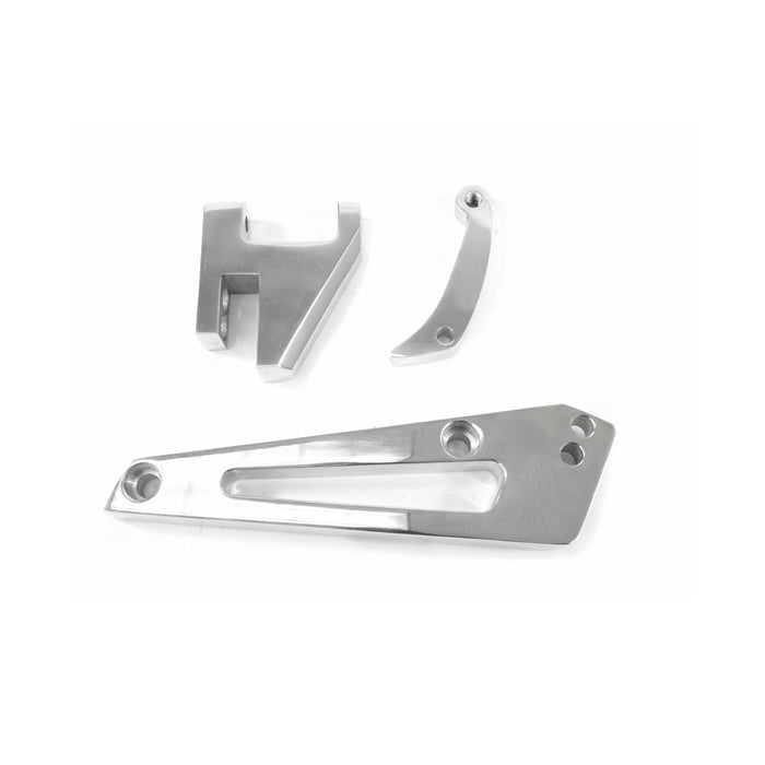 Top Street Performance JM9104P Chevy Big Block Short Water Pump Polished Aluminum 10SI Alternator Bracket - Truck Part Superstore
