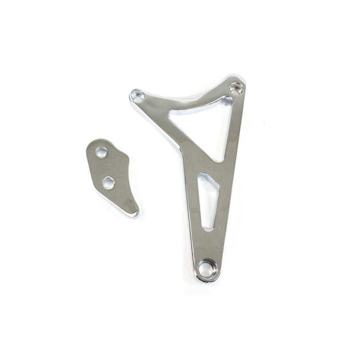 Top Street Performance JM9112C Alternator 1G Bracket; Aluminum Ford 351W; Chrome - Truck Part Superstore
