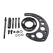 Top Street Performance JM9123BK Alternator 10SI Bracket; Aluminum BBC High-mount Long Water Pump; Black - Truck Part Superstore
