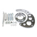 Top Street Performance JM9123C Alternator 10SI Bracket; Aluminum BBC High-mount Long Water Pump; Chrome - Truck Part Superstore