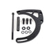 Top Street Performance JM9131BK Alternator 10SI Bracket; Aluminum SBC Mid-mount Long Water Pump; Black - Truck Part Superstore