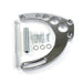 Top Street Performance JM9133C Alternator 10SI Bracket; Aluminum BBC Mid-mount Long Water Pump; Chrome - Truck Part Superstore