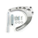 Top Street Performance JM9133P Alternator 10SI Bracket; Aluminum BBC Mid-mount Long Water Pump; Polished - Truck Part Superstore