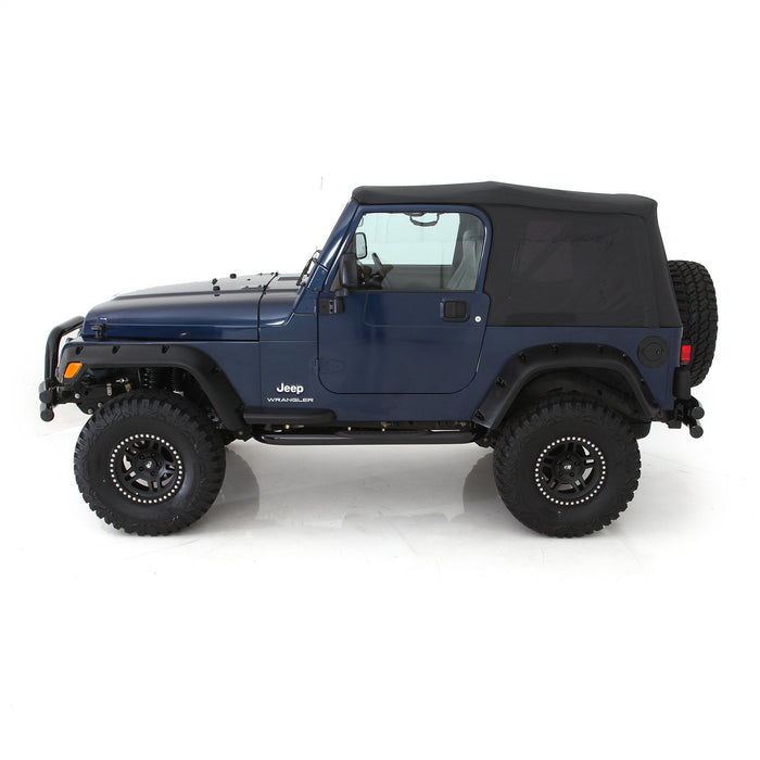 Smittybilt JN460-S2B Sure Steps 3 Inch Side Bar 97-06 Jeep Wrangler TJ Gloss Black Smittybilt - Truck Part Superstore