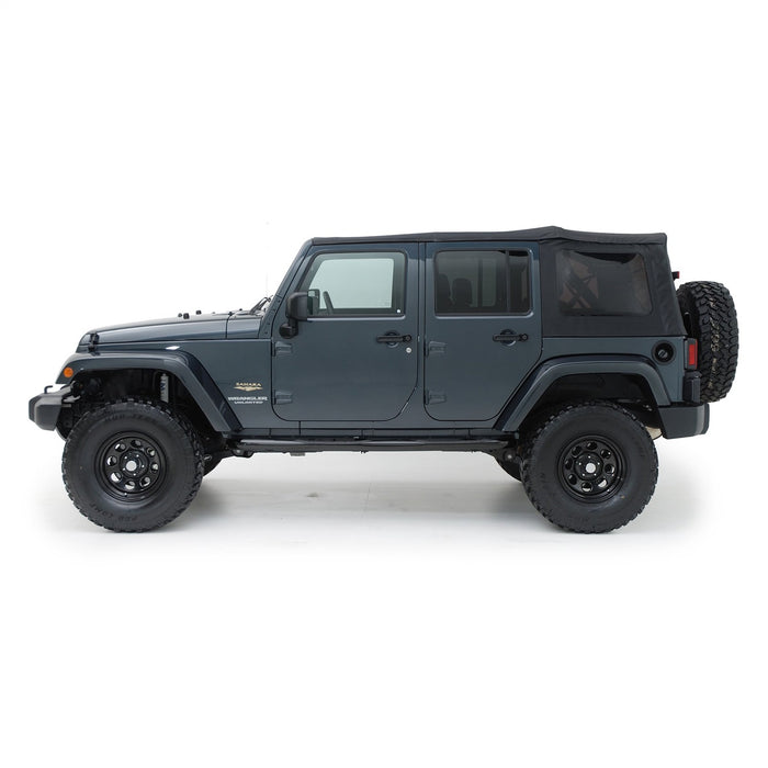 Smittybilt JN49-S4B Sure Steps 3 Inch Side Bar 07-18 Wrangler JK 4DR Gloss Black Smittybilt - Truck Part Superstore